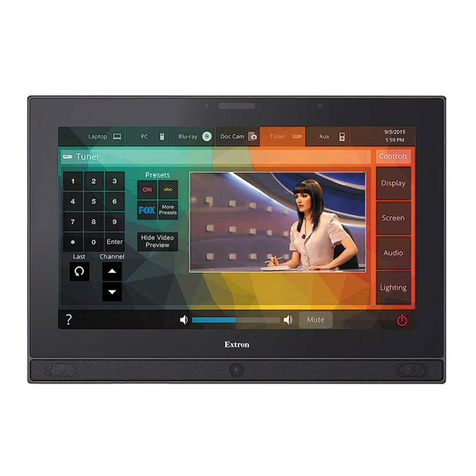 Extron electronics TLP Pro 1220TG User manual