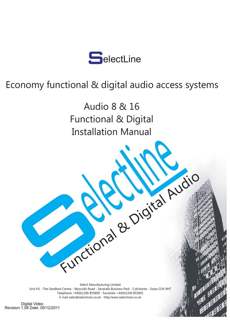 Select Audio 8 installation manual