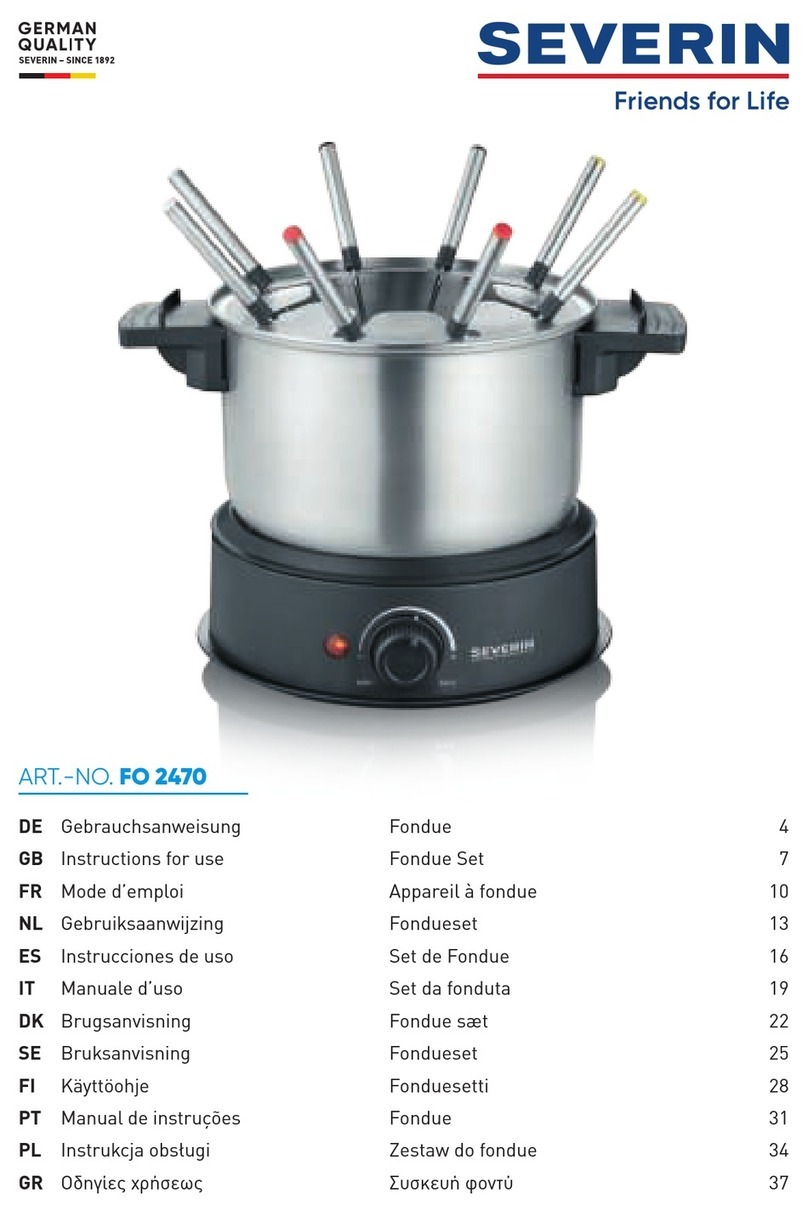 SEVERIN FO 2470 Instructions for use