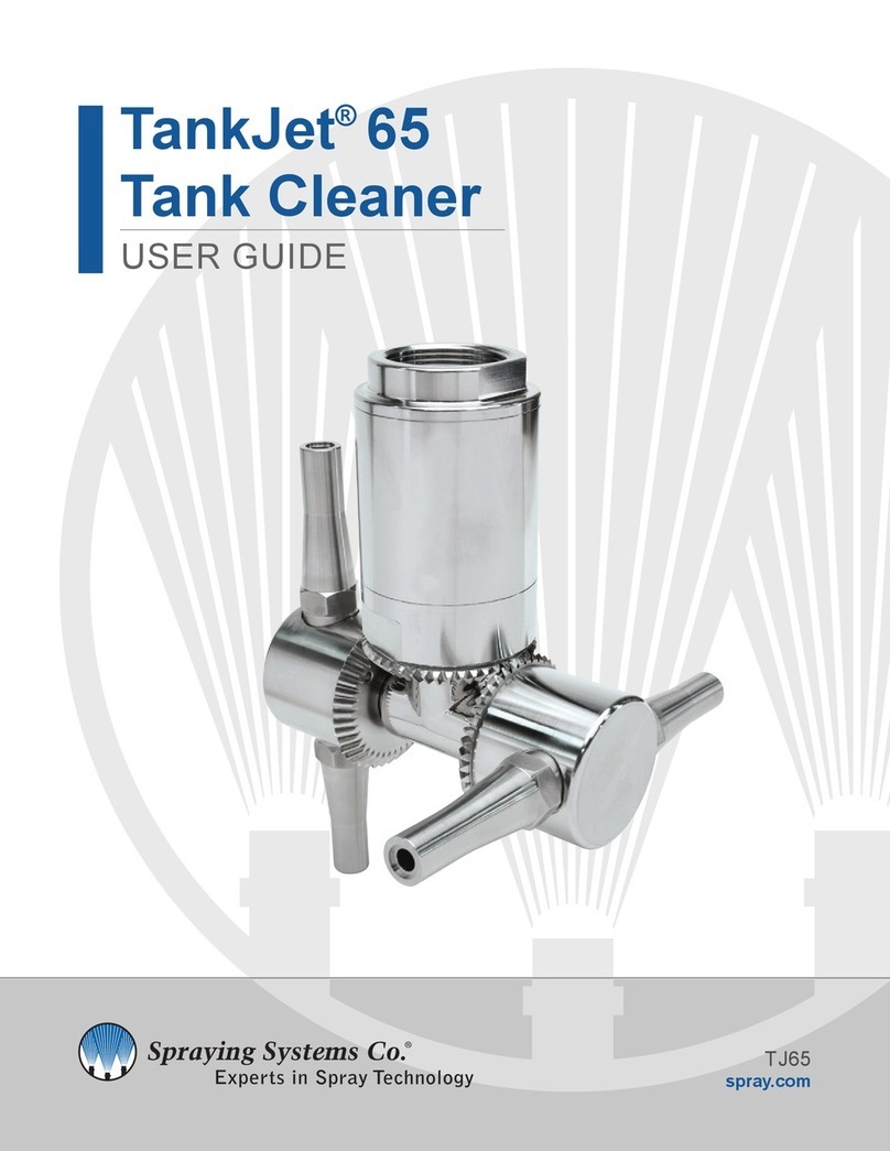 Spraying Systems TankJet 65 User manual
