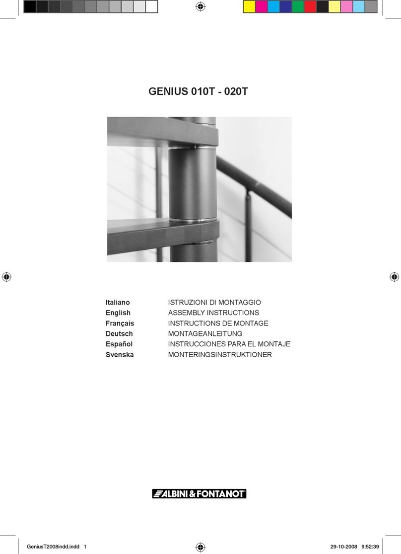 Albini & Fontanot GENIUS 010T User manual