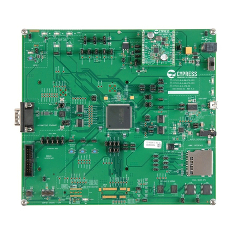Infineon Traveo II CPU board User manual