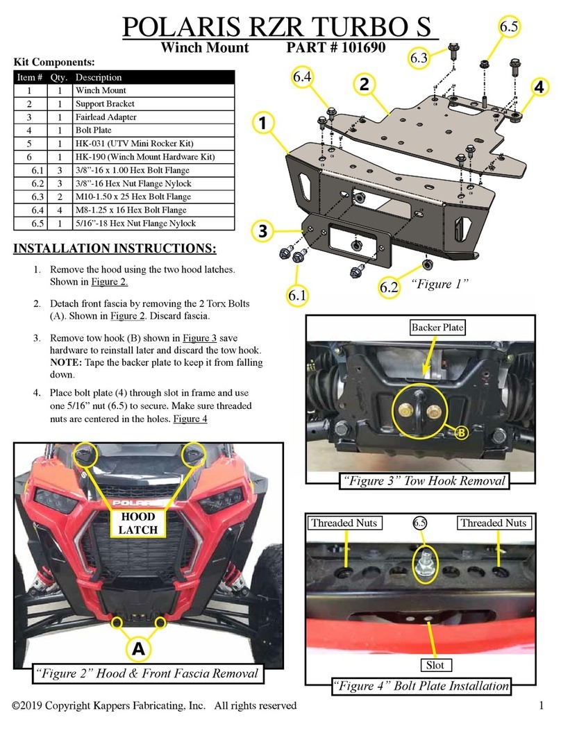 KFI 101690 quick start guide