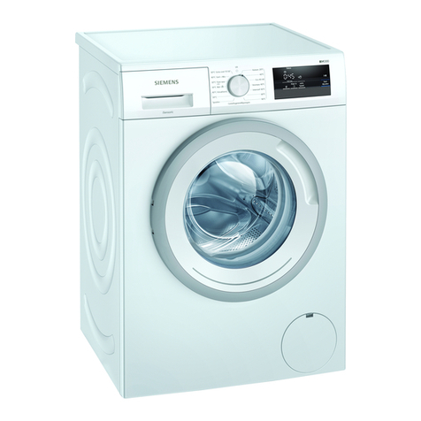 Siemens WM14N005NL User manual and installation manual