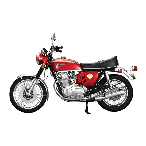 De Agostini MODEL SPACE Honda CB750 FOUR Assembly guide