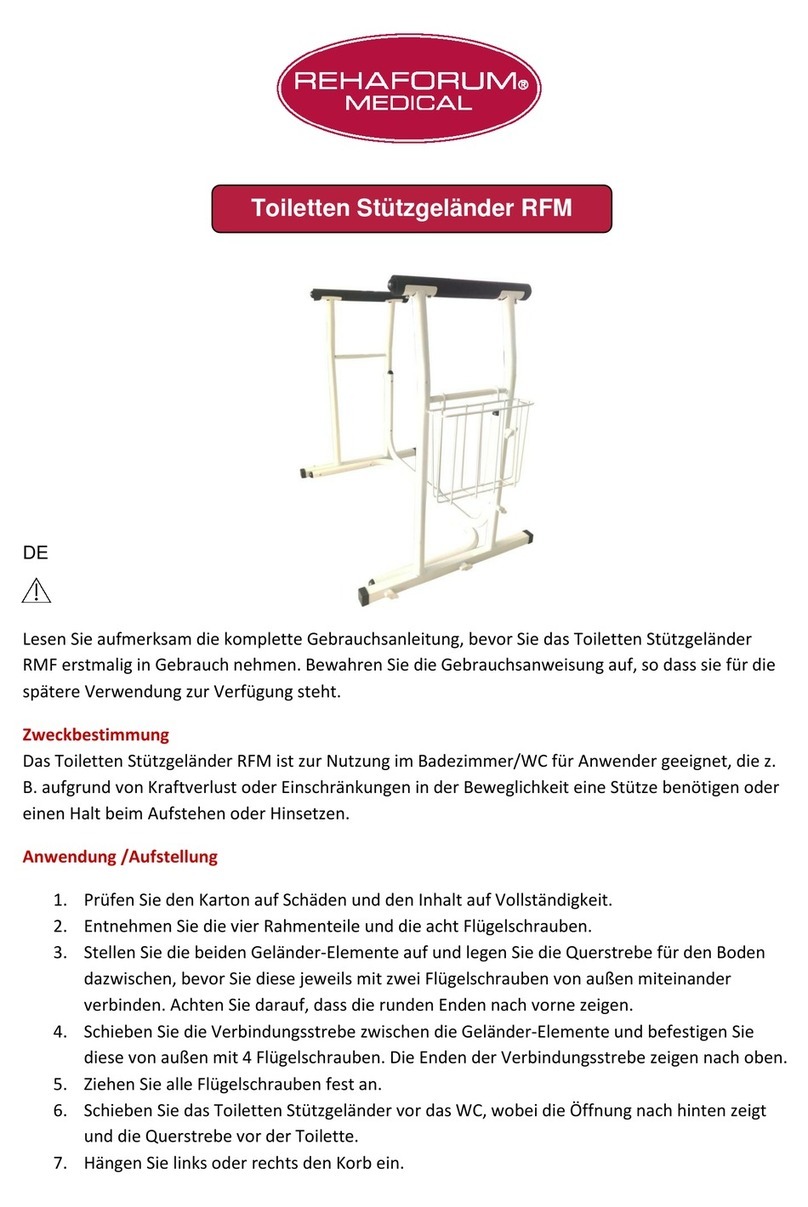 Rehaforum MEDICAL 13705512 manual