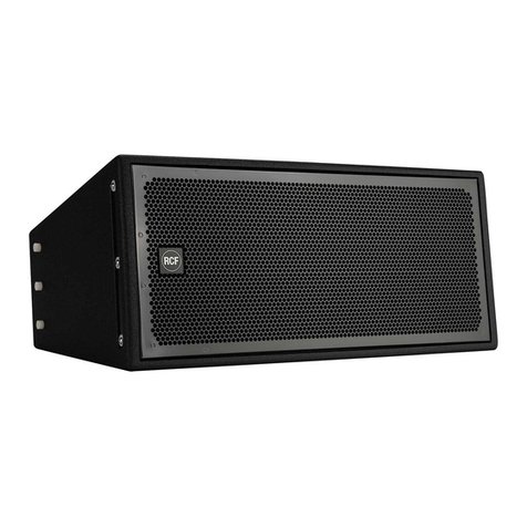 RCF HL 20-WP User manual