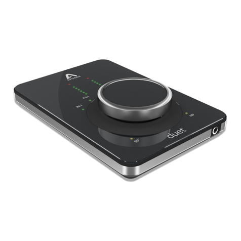 Apogee duet3 user guide