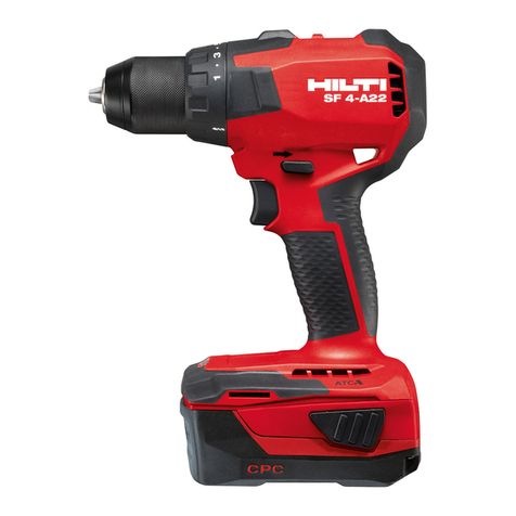 Hilti SF 4-A22 manual