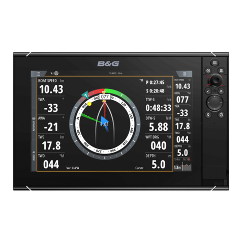 B&G Zeus3 S Glass Helm User manual
