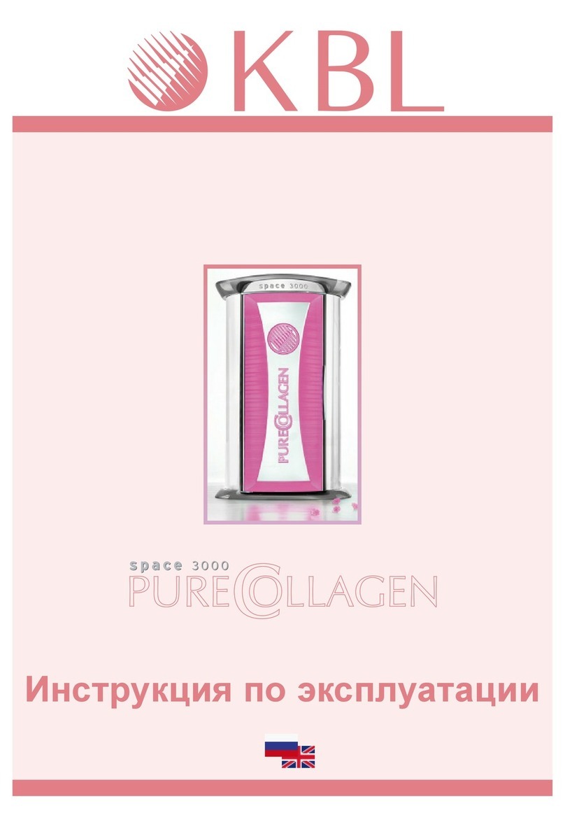 KBL space 3000 PURECOLLAGEN manual