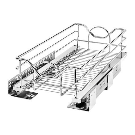 Rev-A-Shelf 5730 Series installation instructions