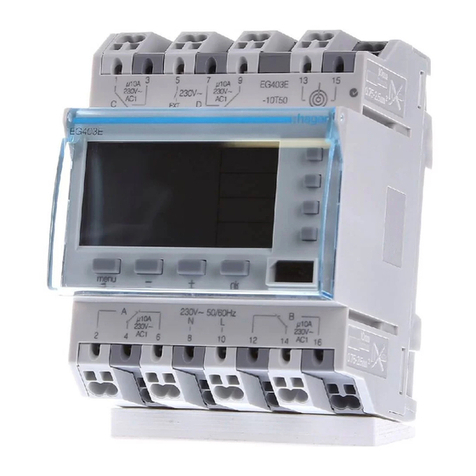 hager EG403E User manual