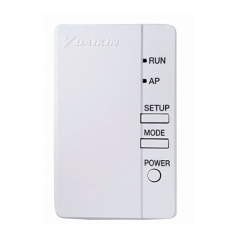 Daikin BRP072C42-1 User manual