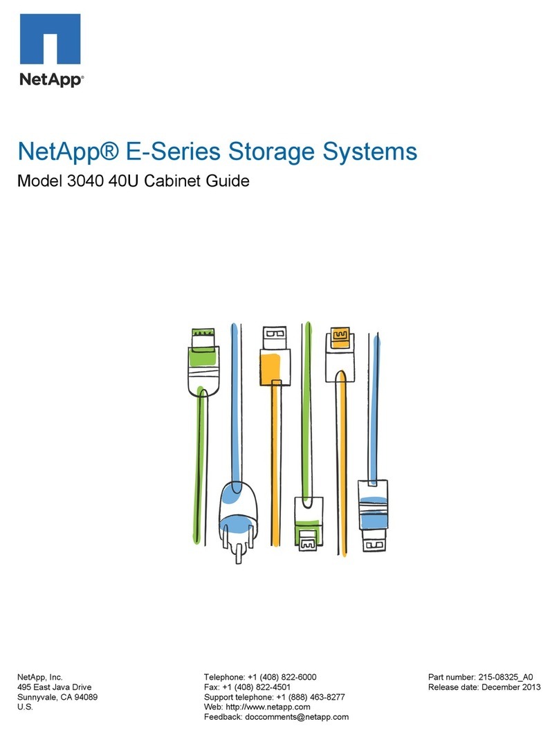 NetApp E Series User manual
