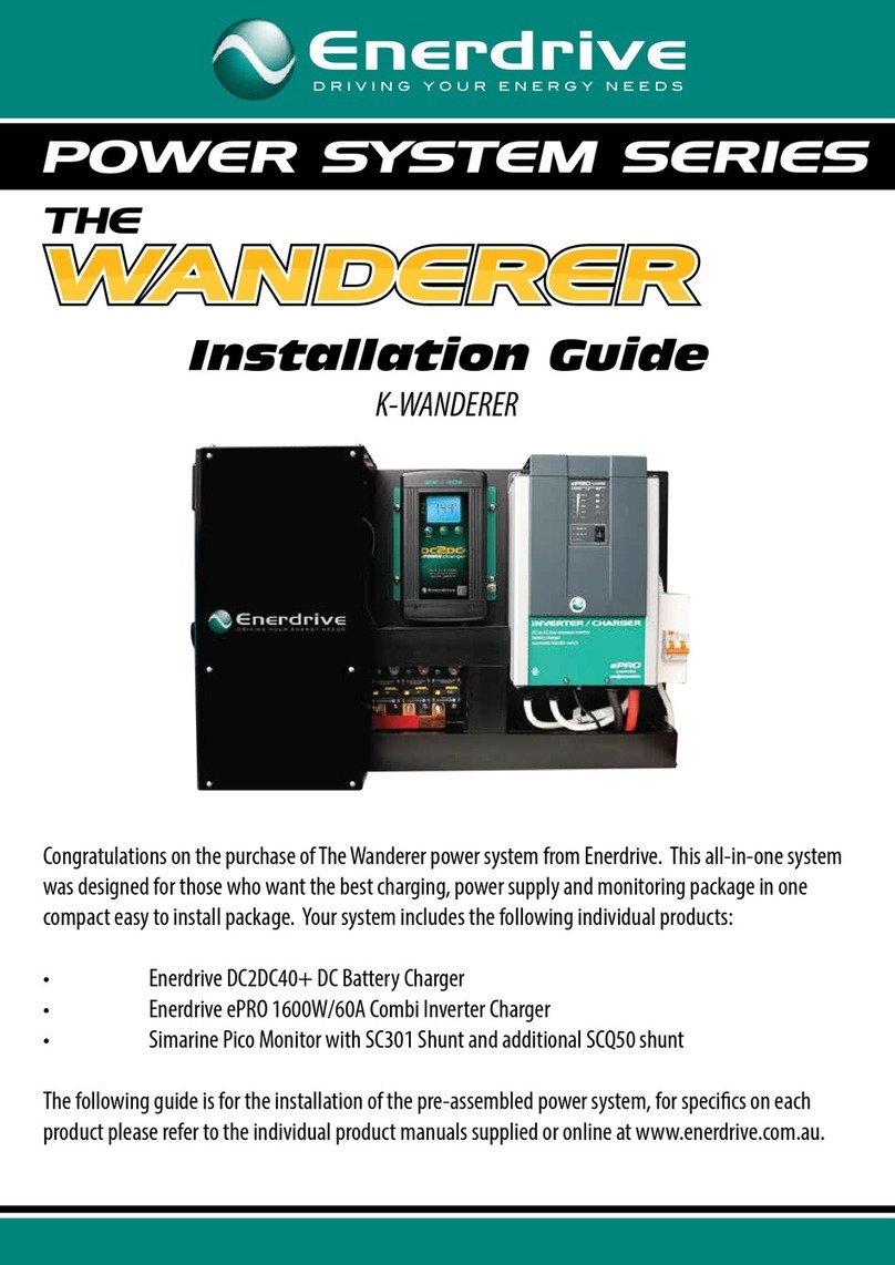 Enerdrive Wanderer installation guide