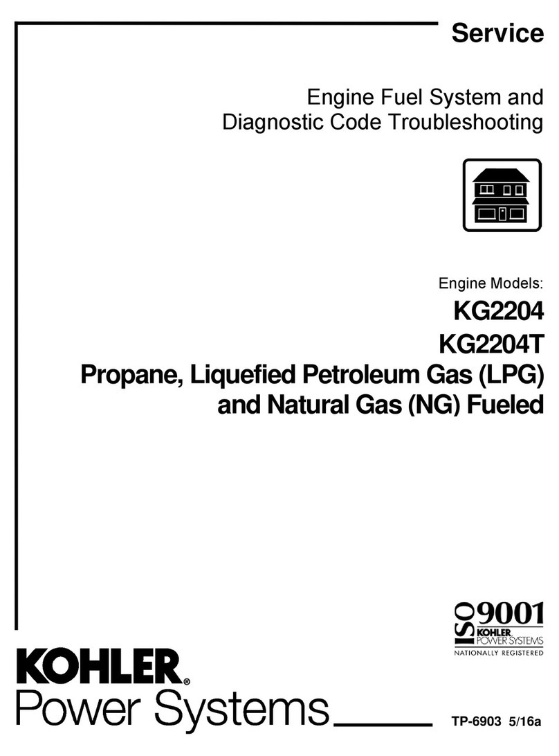 Kohler KG2204 Assembly instructions