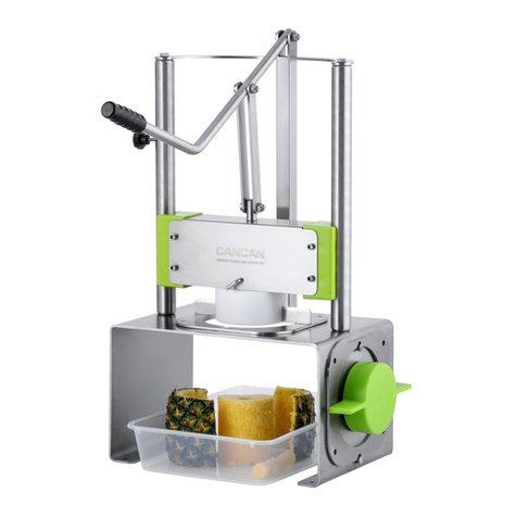 Cancan PINEAPPLE PEELER user guide