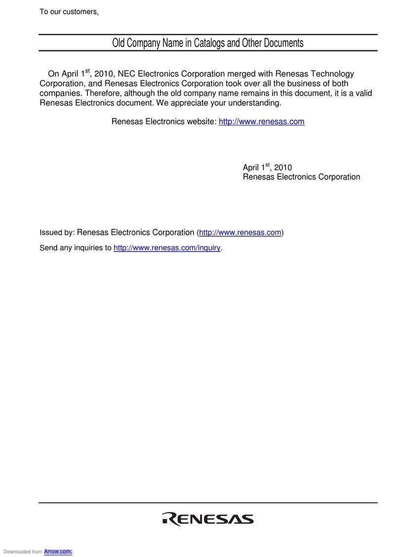 Renesas H8S/2329 User manual Renesas H8S/2329 User manual