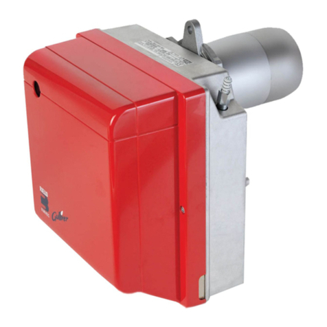 Riello Burners Gulliver RG1R Quick start guide