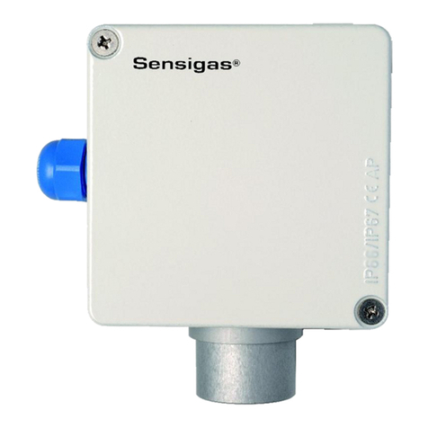 EsiWelma Sensigas URD20SL quick start guide