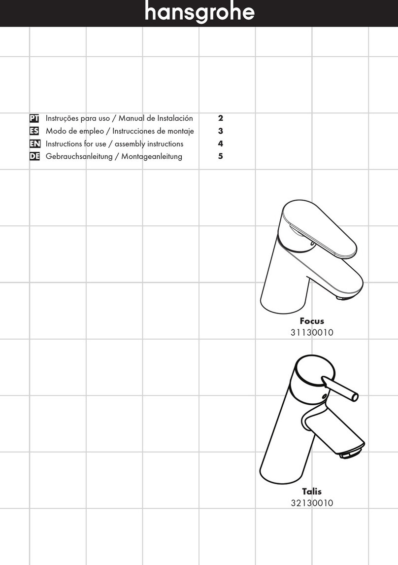 Hans Grohe Focus 31130010 Manual