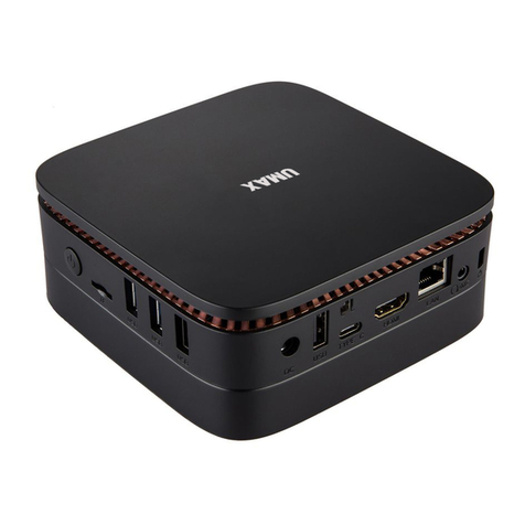 UMAX Technologies U-Box J34 manual