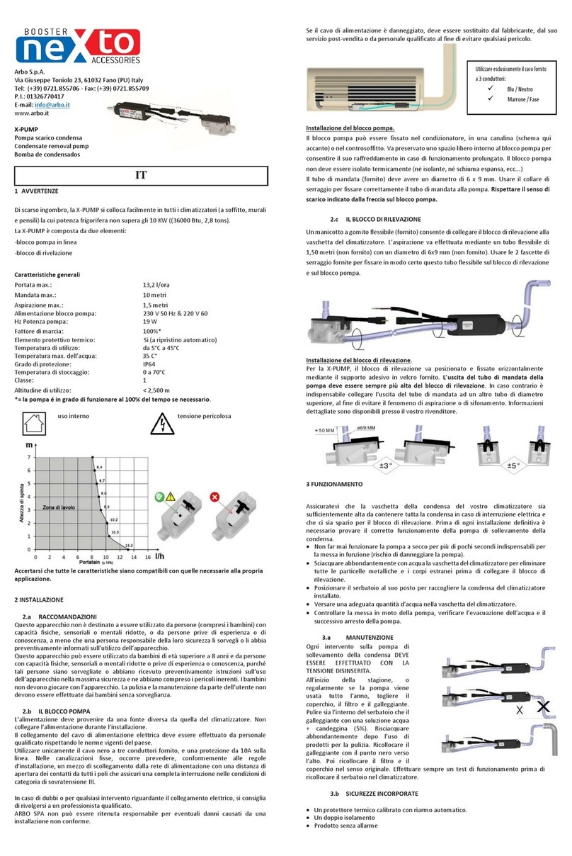 Nexto X-PUMP quick start guide Nexto X-PUMP quick start guide