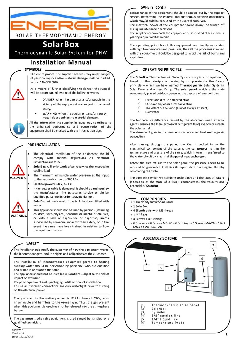 Energie SolarBox User manual