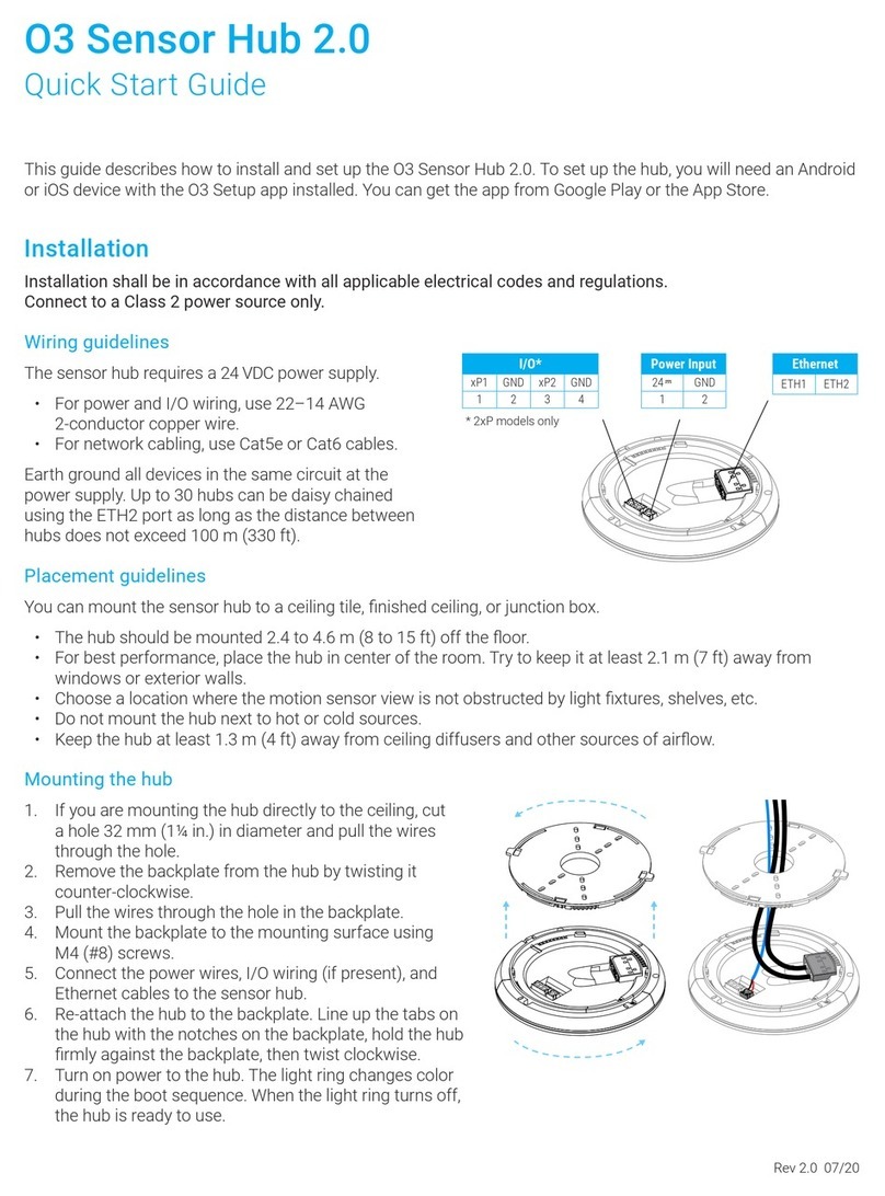 Delta Controls O3 Sensor Hub 2.0 User manual