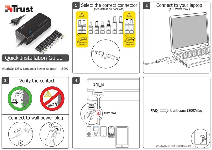 Trust Plug&Go User manual