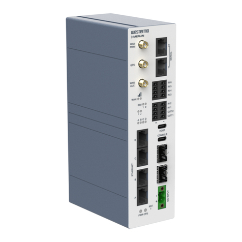 Westermo Merlin 4600 Series User manual