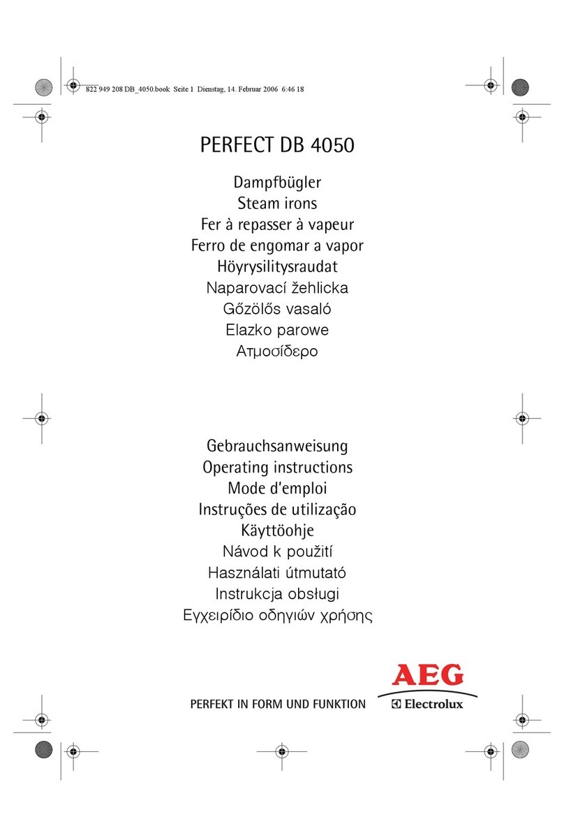 AEG PERFECT DB 4050 User manual