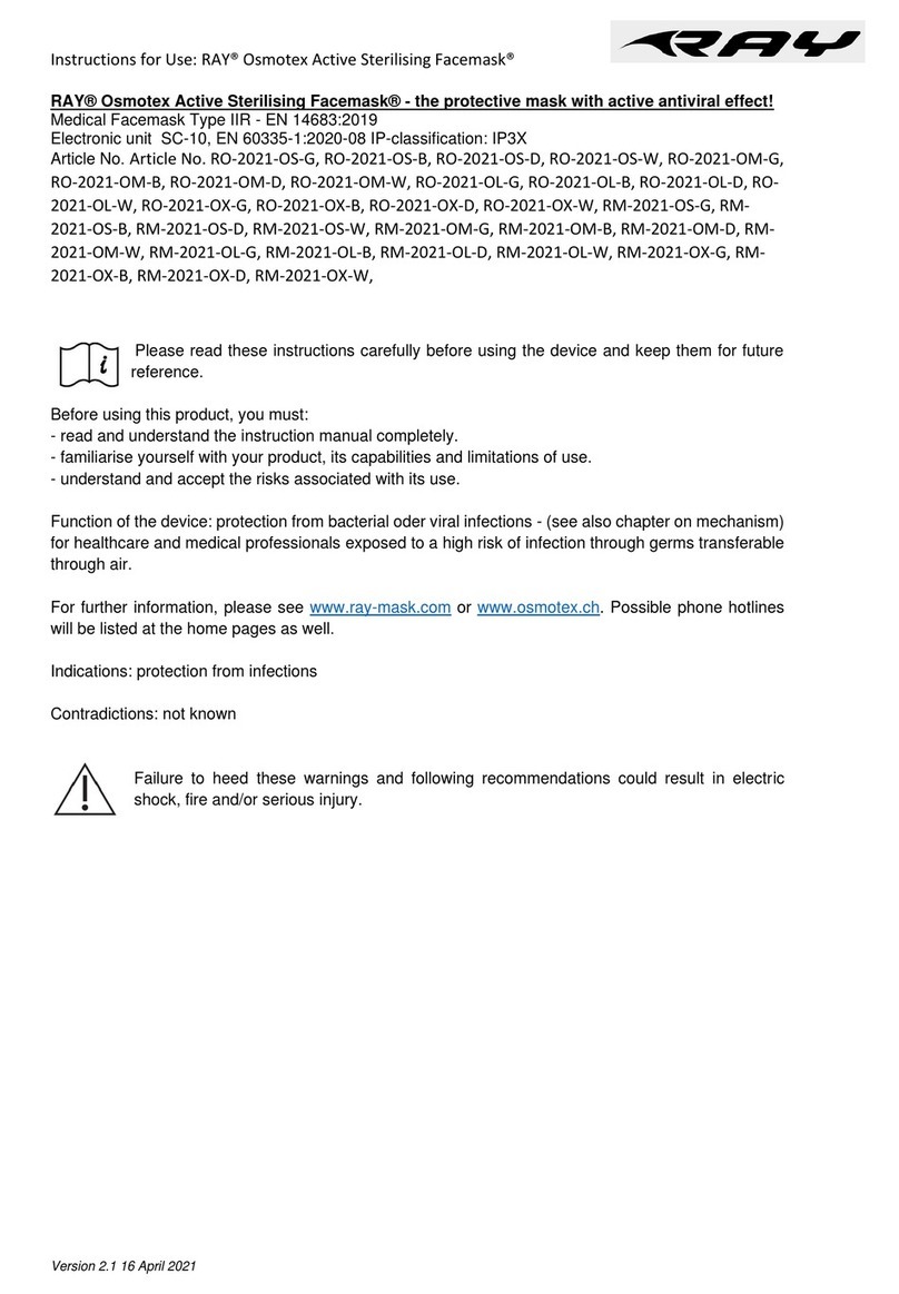 Rayco RO-2021-OS-G Instructions for use