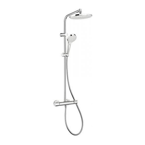 Hans Grohe MySelect 240 Showerpipe 26758400 Manual Hans Grohe MySelect 240 Showerpipe 26758400 Manual