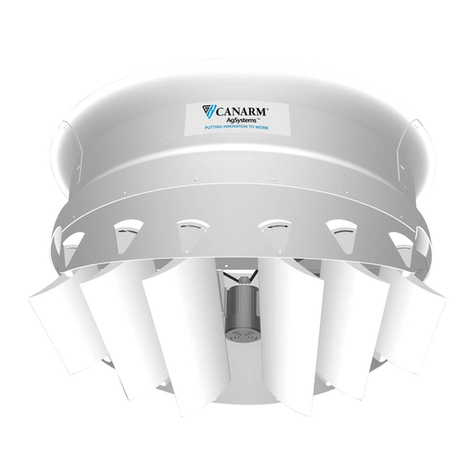 Canarm AgSystems CYCLONE PLUS installation manual