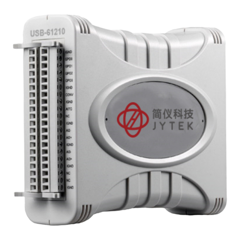 JYTEK USB-61210 user manual JYTEK USB-61210 user manual