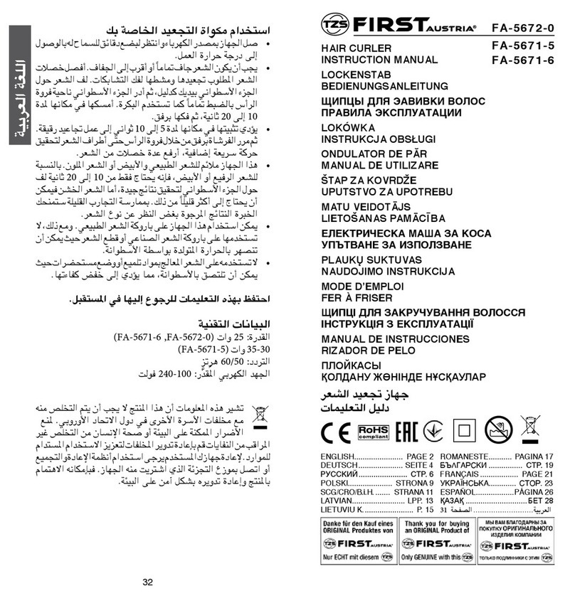 TZS First AUSTRIA FA-5672-0 instruction manual