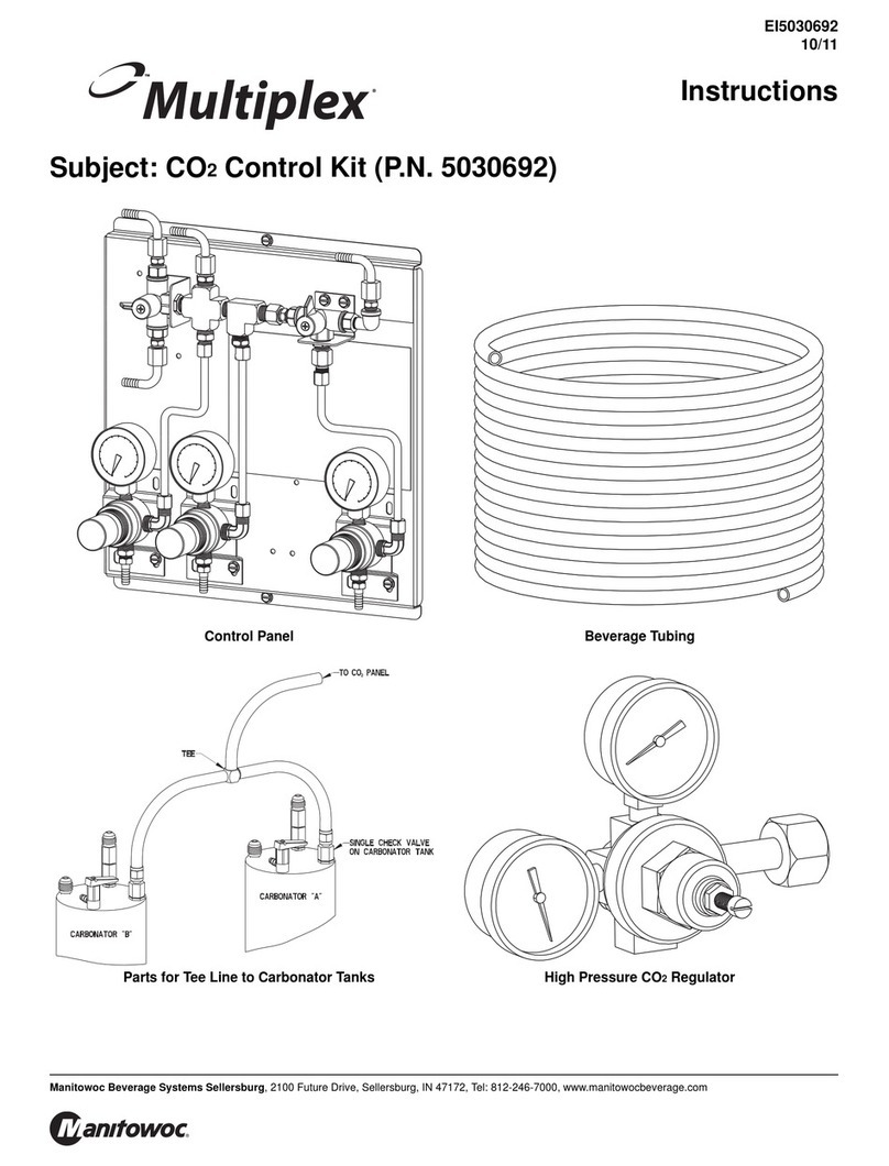 Manitowoc Multiplex CO2 Control Kit instructions