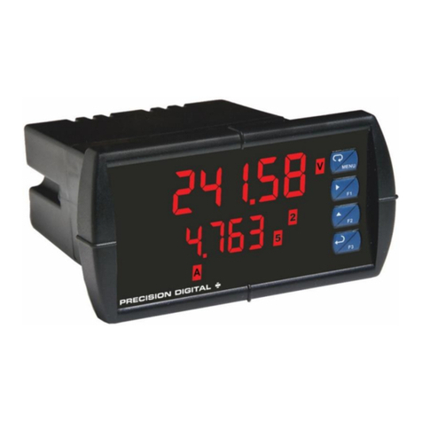 Precision Digital Corporation PROVU PD6400 User manual