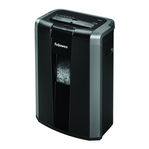 Fellowes POWERSHRED 76Ct User manual Fellowes POWERSHRED 76Ct User manual