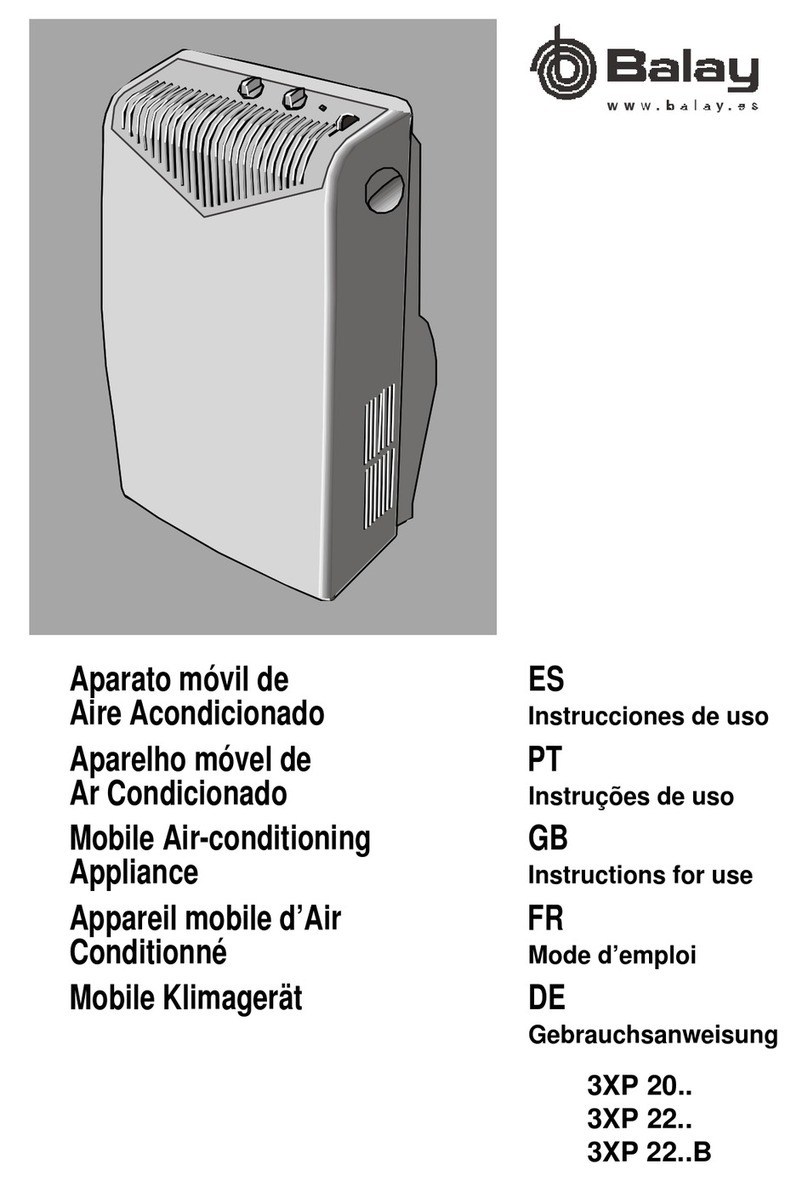 BALAY 3XP 20 Series User manual