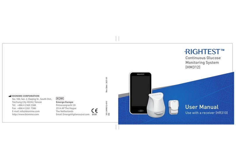 Rightest HM312 user manual