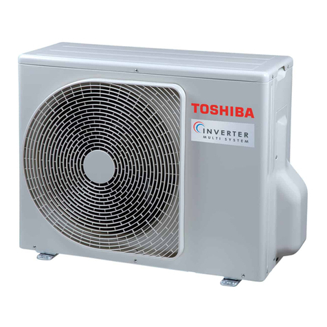 Toshiba RAS-2M21U2ACVG-SG User manual