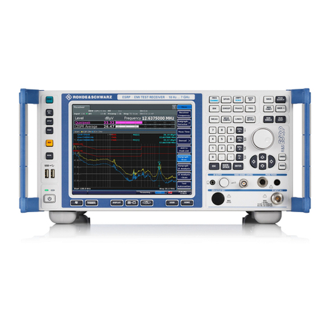 Rohde & Schwarz R&S FSV-B30 User manual