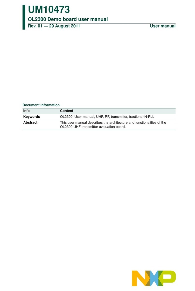 NXP Semiconductors OL2300 user manual