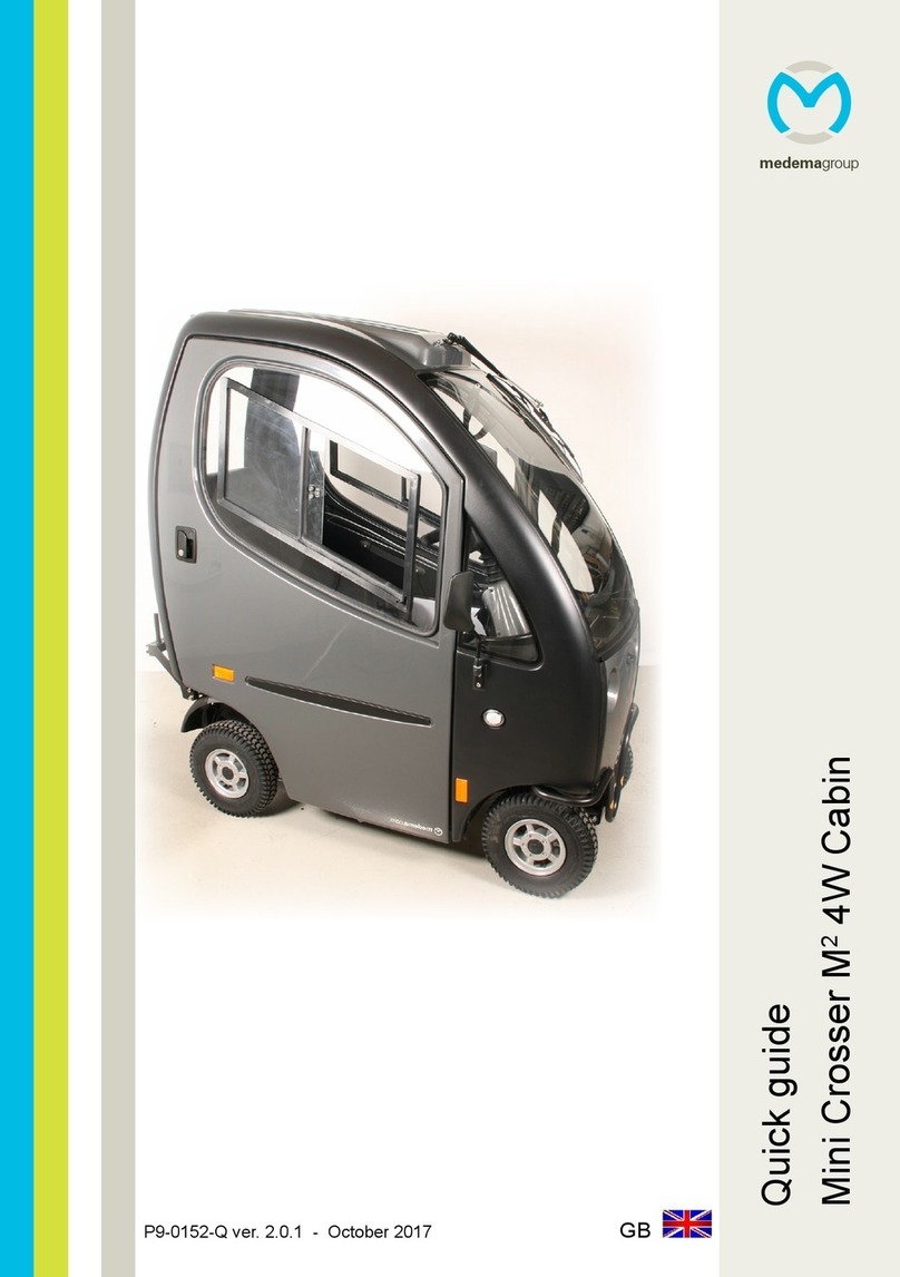 medemagroup Mini Crosser M2 4W Cabin quick guide