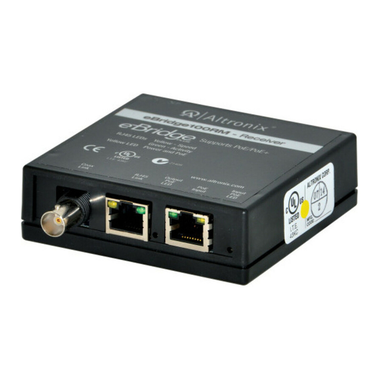Altronix eBridge100RM installation guide