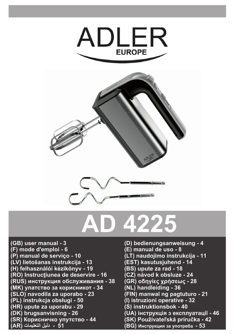 Adler Europe AD 4225 user manual