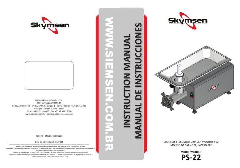Skymsen PS-22 manual